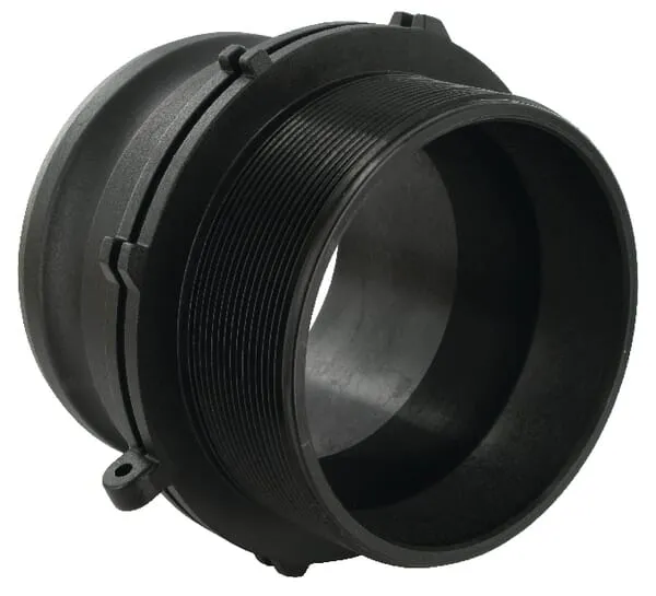 Camlock typ F 4" vnější závit z polypropylenu