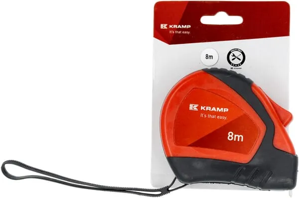 Svinovací metr, protiskluzový, 8 m