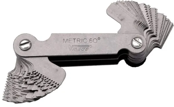 Závitová měrka na měření stoupaní závitů