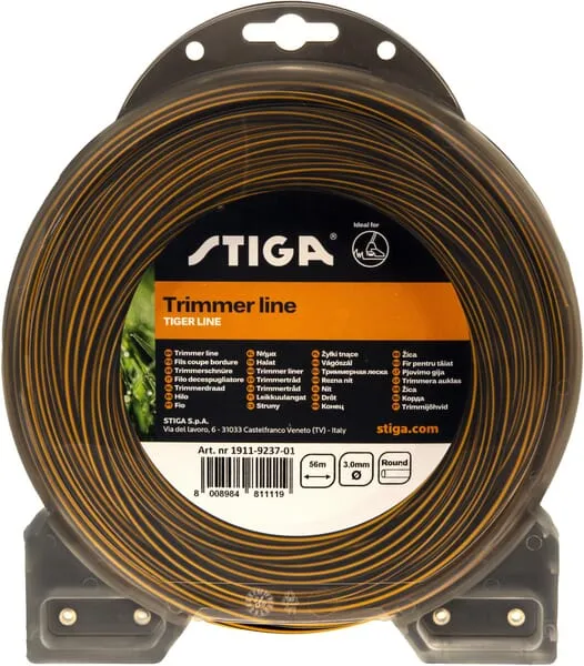 Struna do sekačky Ø3 mm x 56 m Tiger