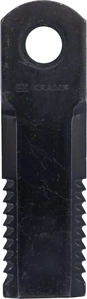 Nůž rotačního drtiče slámy 175 x 50 x 4,5 mm, Ø 20 mm