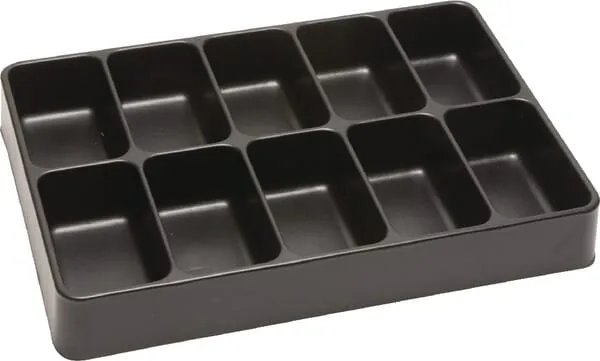 Organizér do zásuvek s 10 oddíly, plastový