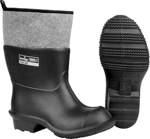 804 Gumofilcové holínky