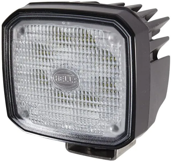 Pracovní světlo LED, 4000 lm, obdélníkové 12/24 V, bílé, 115x85,5x132,5 mm, Deutsch konektor, 8x LED, Hella