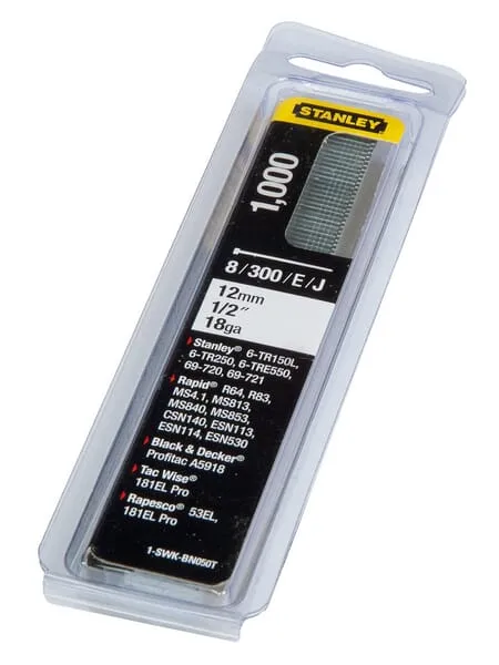 Hřebík 12 mm, typ J - 1000 ks