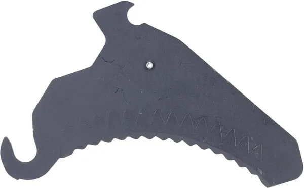 Silážní nůž s drážkou