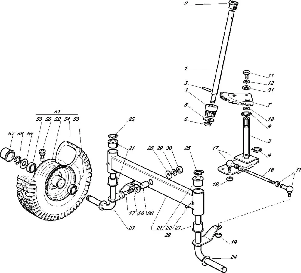 Řízení pro Castelgarden typ F72-F72 Hydro - rok výroby 2006