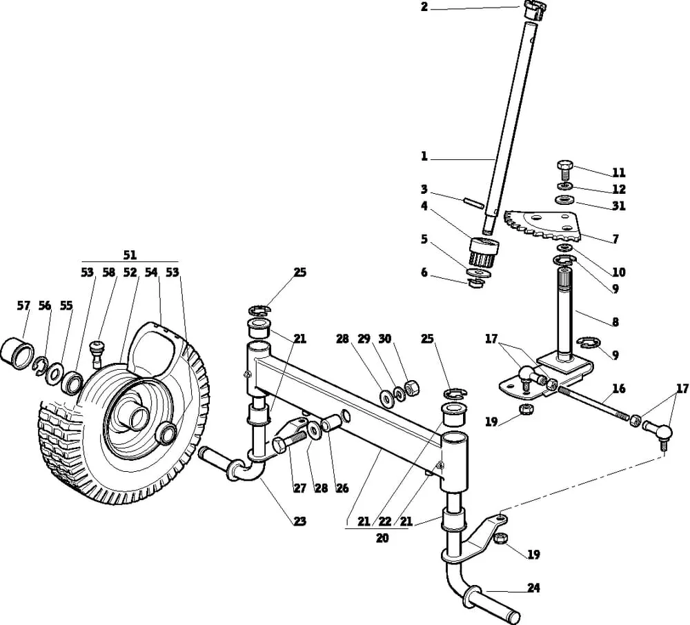 Řízení pro Castelgarden TYP F72-F72 Hydro - rok výroby 2007