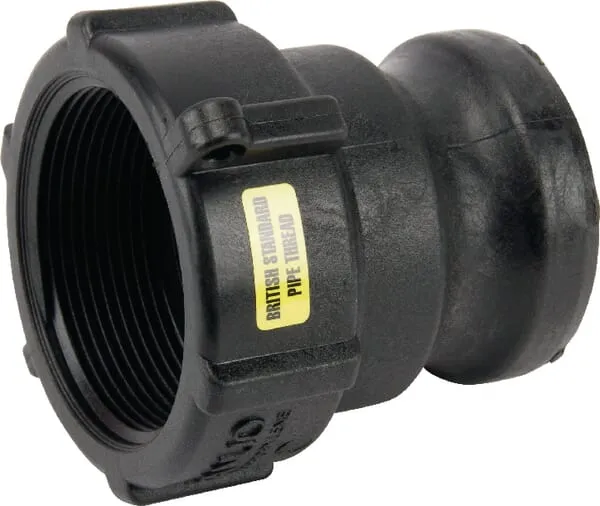 Spojka Camlock, typu A vnější spojka s vnitřním závitem, polypropylen