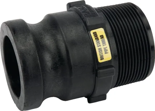 Camlock 2" vnější závit x 2" BSP vnější závit Banjo