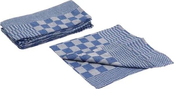 Utěrka/ručník 60x65 modrá, 6 ks