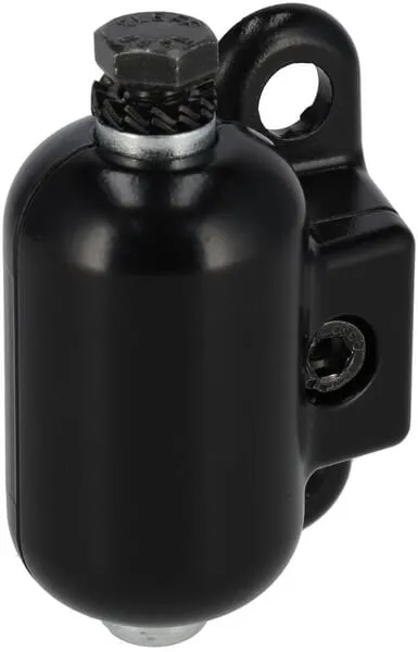 Spodní držák zrcátka 260, černý, levý, Ø 14-20 mm