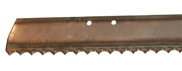 Nůž na siláž, zadní