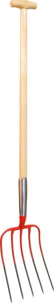 Vidle na hnůj, 5 zubů, s násadou 100 cm
