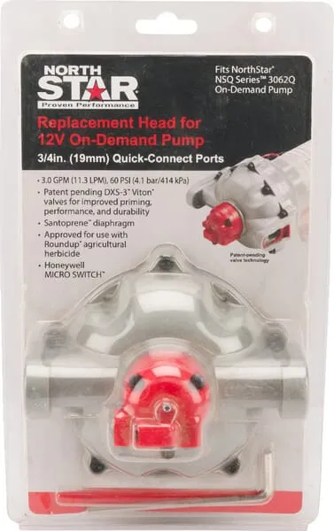 Sestava hlavy čerpadla 3 GPM, NorthStar