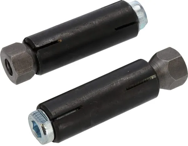 Sada upevňovacích čepů na nože