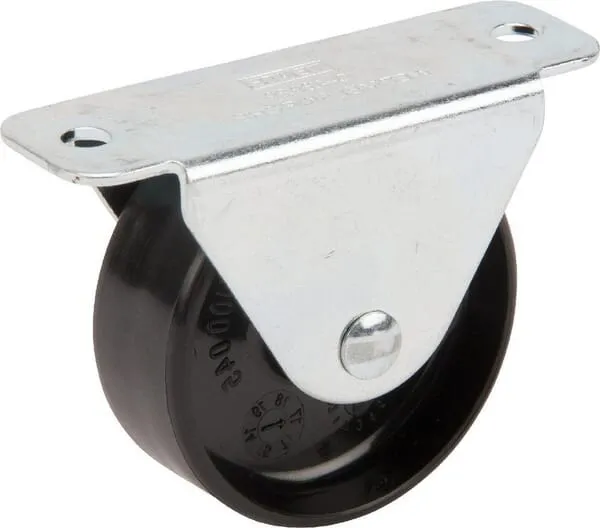 Plastové kolečko s montážní plotýnkou