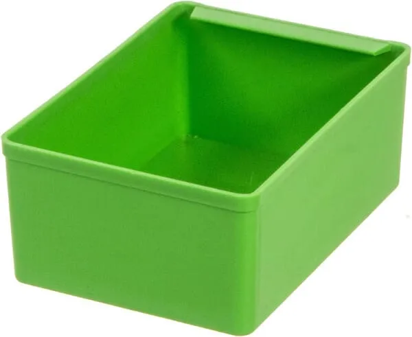 Vložka do zásuvek D48/2 plast 83x117x48 mm, zelená