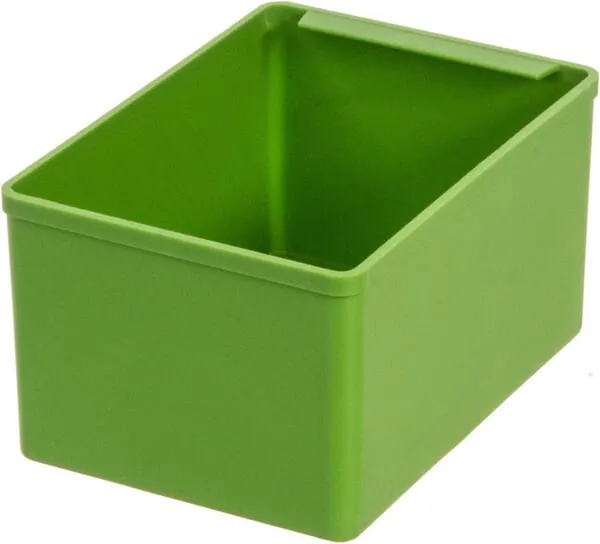 Vložka do zásuvek D62/2 plast 83x117x62 mm, zelená