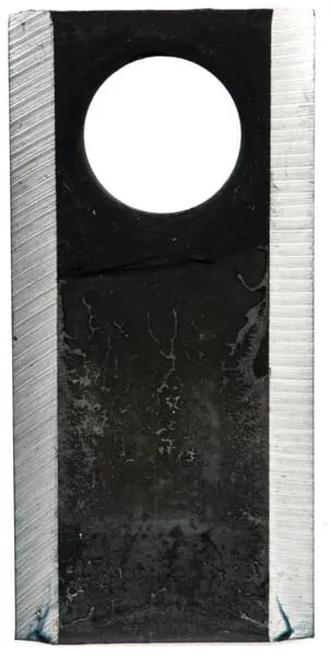 Nůž rotační sekačky rotace vlevo / vpravo 90 x 42 x 4 mm; otvor Ø 20,5 mm; vhodný pro Kongskilde JF / Stoll; 25 ks/bal.