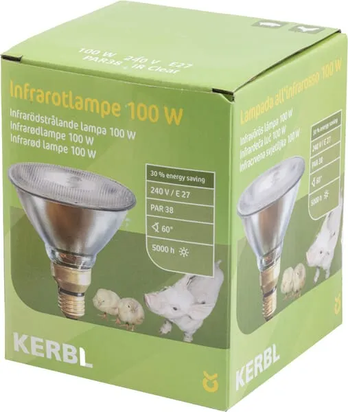 Infražárovka 100 W čirá, Econ