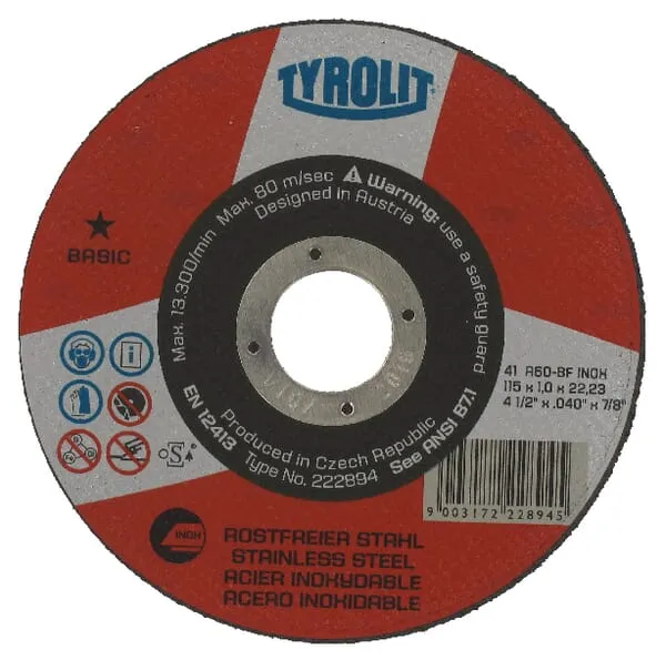 Řezný kotouč Basic 115x1,0x22,23