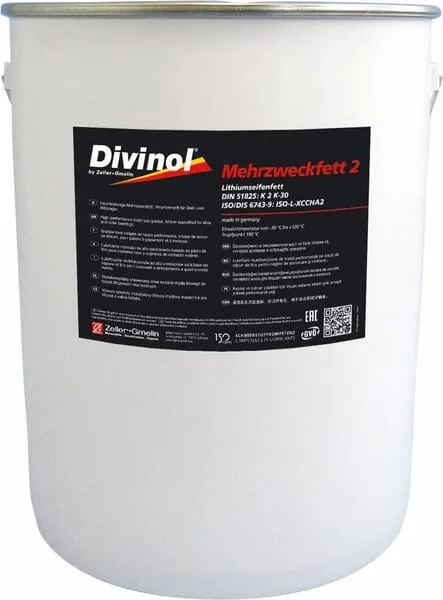 Víceúčelové lithiové mazivo 2 Divinol