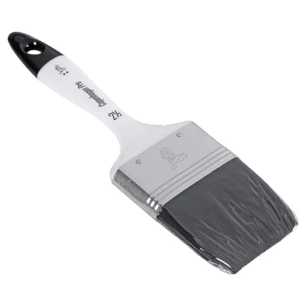 Univerzální plochý štětec II star, černé syntetické štětiny, 65 mm