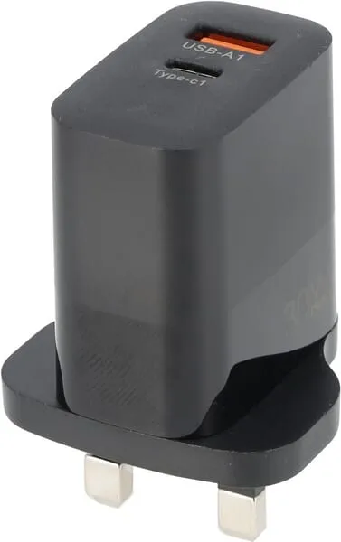 Nabíječka 230V USB A+ C 30W (Velká Británie)