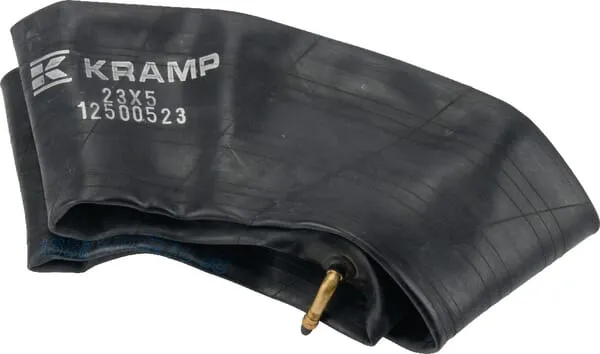 Duše pro ráfek Ø 5", 23x5, zahnutý ventil 90 ° TR87, Kramp