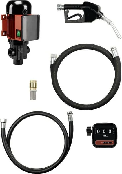 Sada čerpadel motorové nafty ROTAxx 230 V s automatickou tankovací pistolí, počítadlo litrů