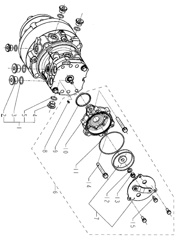 Motory kol a náhradní díly – Stiga Titan 26 B (13-7432-22 / 13-7433-22)