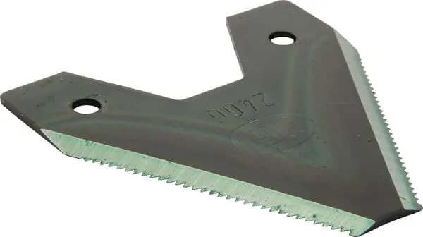 Čepel nože s ozubením