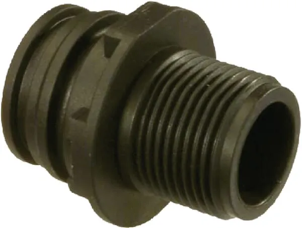 Spojka s vnějším závitem Arag s konektorem pro vidlicové spojení