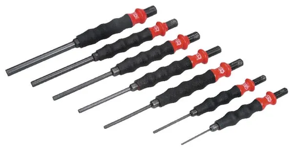 Sada dlouhých průbojníků