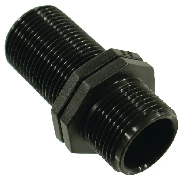 Dvojitá vsuvka 1" pro průchod stěnou