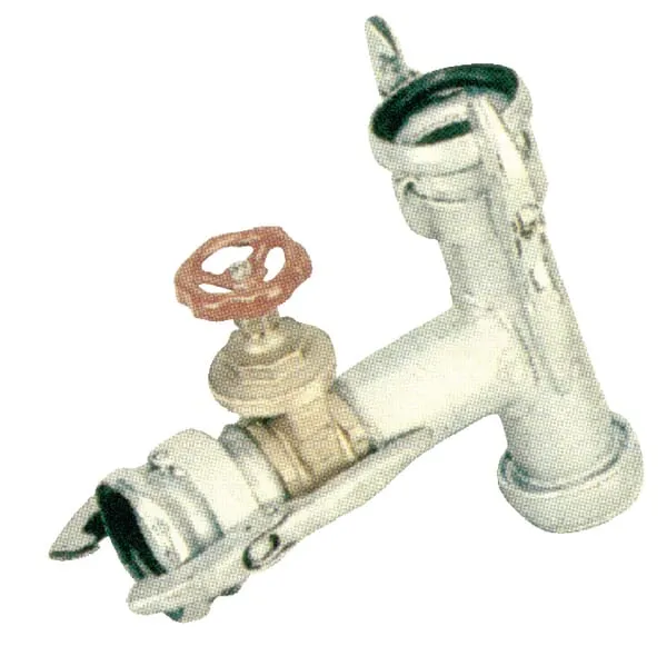 Female / Male T-Piece with Valve