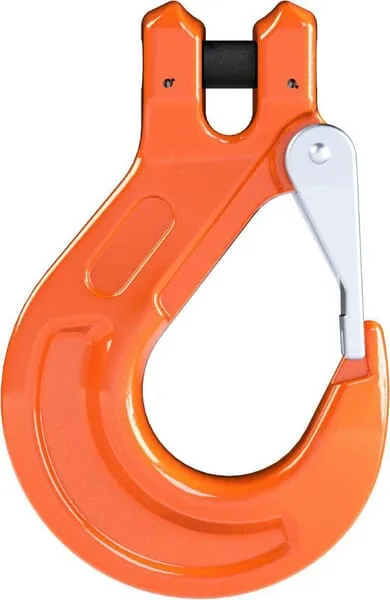 Hák jeřábu se západkou