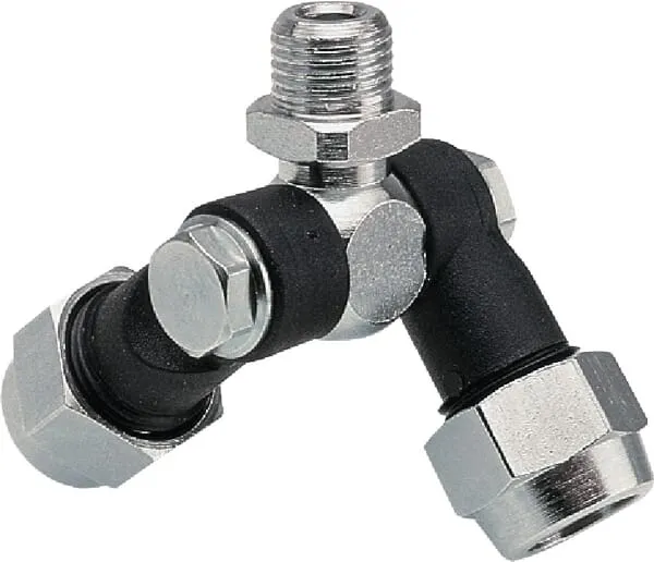Dvojitý otočný kloub 1/4" NPT F