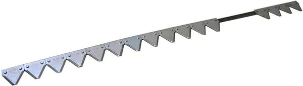 Spodní nůž 1,35m 17čep. Bidux