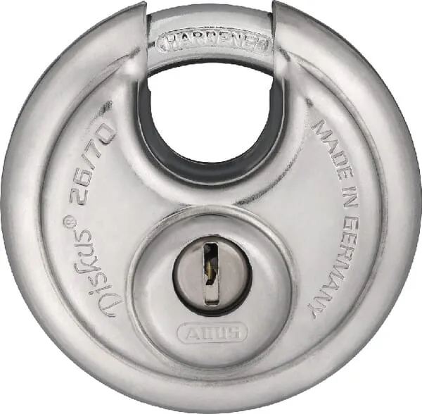 Visací zámek Discus se společným klíčem