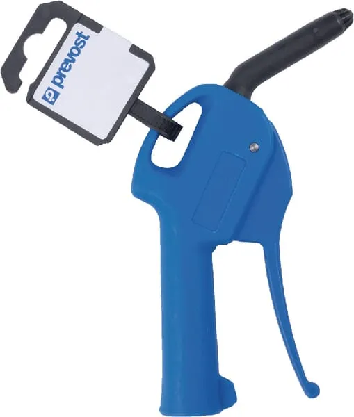 Vyfukovací pistole s tichou tryskou