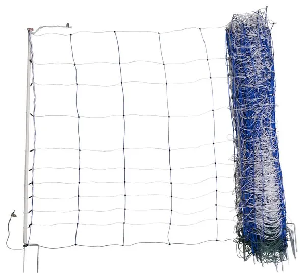 Síť TitanNet modrá/bílá, 25 m 145 cm, dvojitá