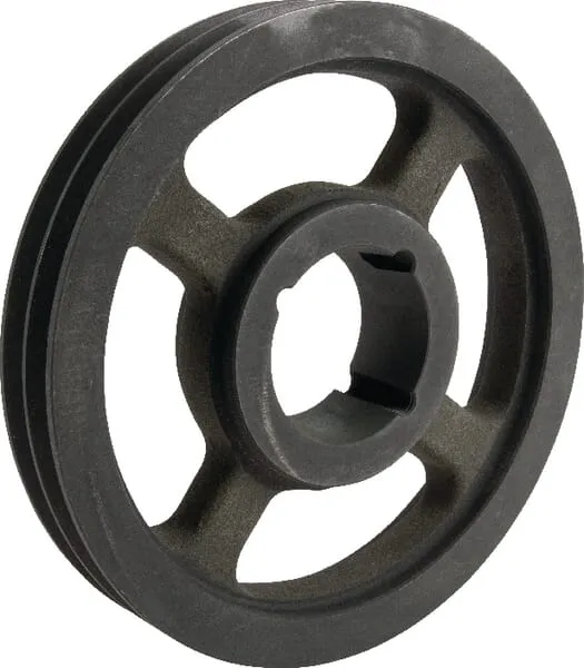 Klínová řemenice 2 drážky B nebo SPB průměr 287 mm pro pouzdro Taper Lock 2517 Kramp