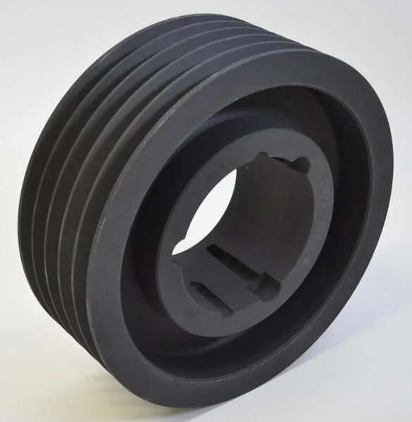 Klínová řemenice 5 drážek B nebo SPB průměr 287 mm pro pouzdro Taper Lock 3535 Kramp