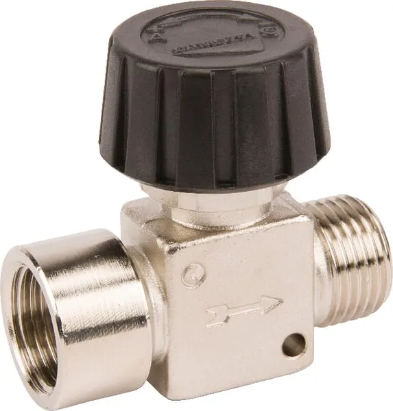 Regulační průtokový ventil s mužským/ženským připojením, typu 2820