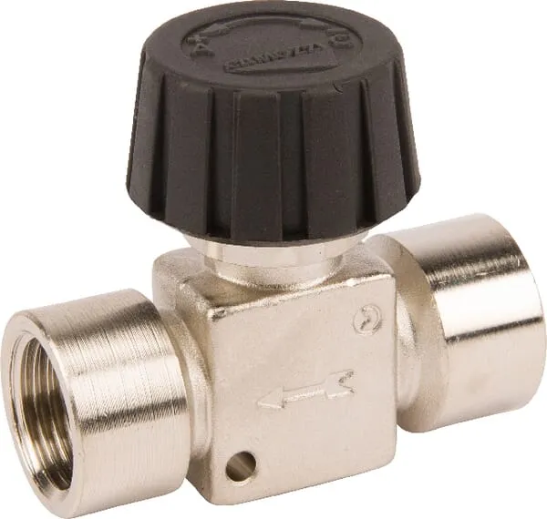 Regulační průtokový ventil s ženským připojením, typu 2830