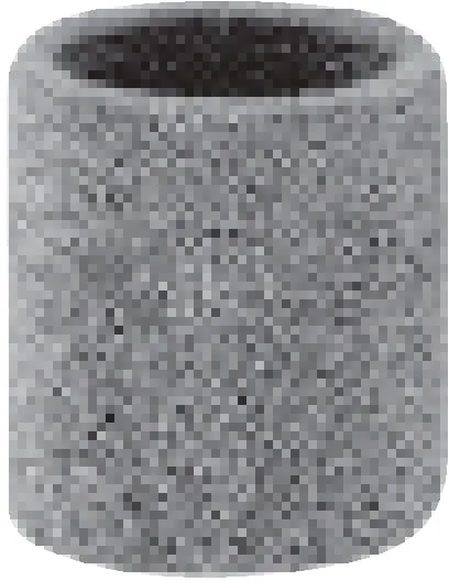 Tlumič mosazný, pouzdro, typu 2905