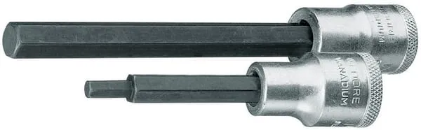 19INL Nástrčné Gola klíče 1/2" inbus dlouhé