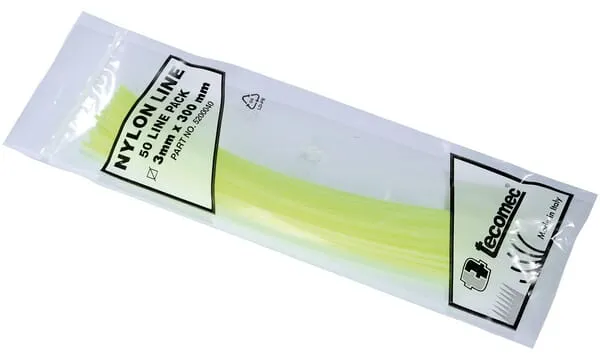Žací struna Ø 3,3mm 0,3m žlutá